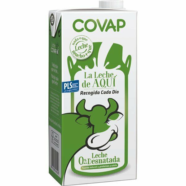 LECHE COVAP 1 LT. BRIK DESNATADA