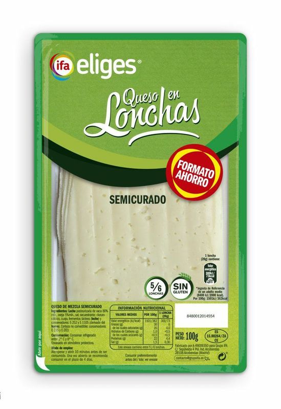 LONCH. IFA-ELIGES 150 QUESO SEMI-CU