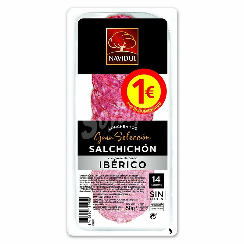 LONCH. NAVIDUL 45 G.SALC.IBERICO 1�