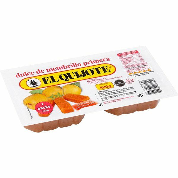 MEMBRILLO EL QUIJOTE T/2X200 GR.