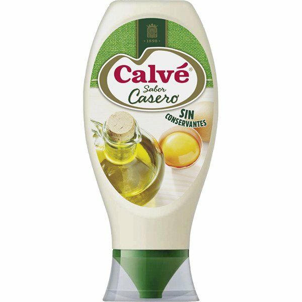MAYONESA CALVE BOCABAJO 400 ML.