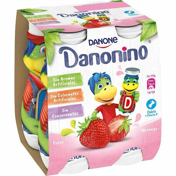 DANONINO DANONE 4X100 BEBER FRESA
