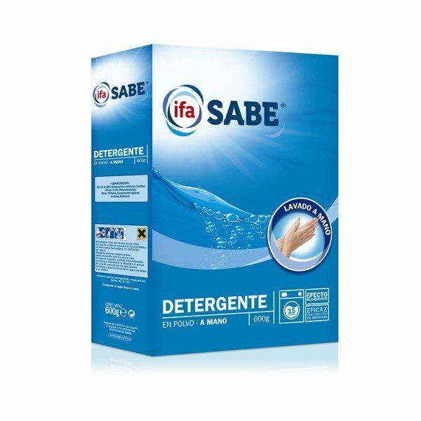 DETERG. IFA-SABE POLVO 600 GR. MANO