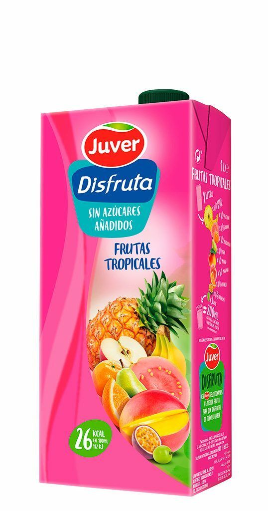DISFRUTA JUVER BRIK 1 LT. TROPICAL