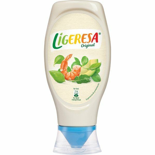 MAYONESA LIGERESA 430 ML. BOCABAJO
