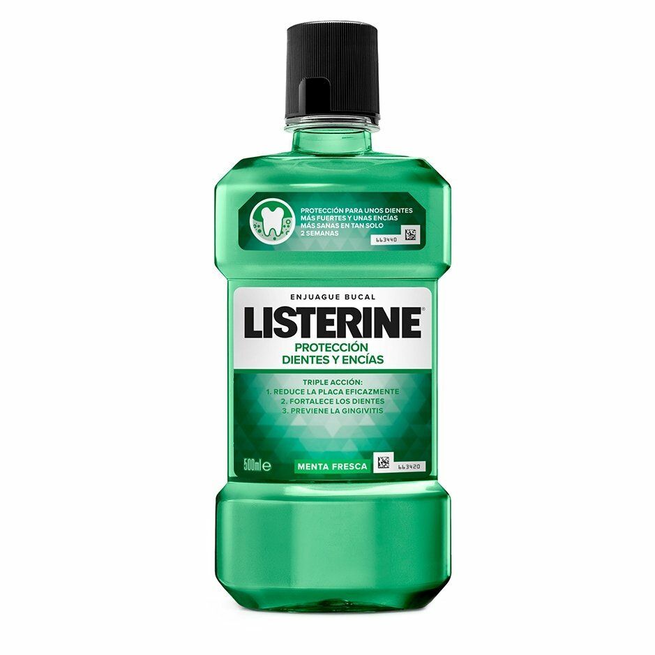 ENJ. BUCAL LISTERINE 500 D/ENC.ZERO