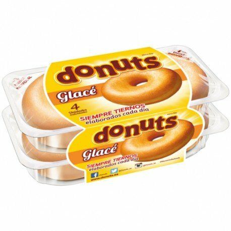 DONUTS GLACE PACK-4 U.