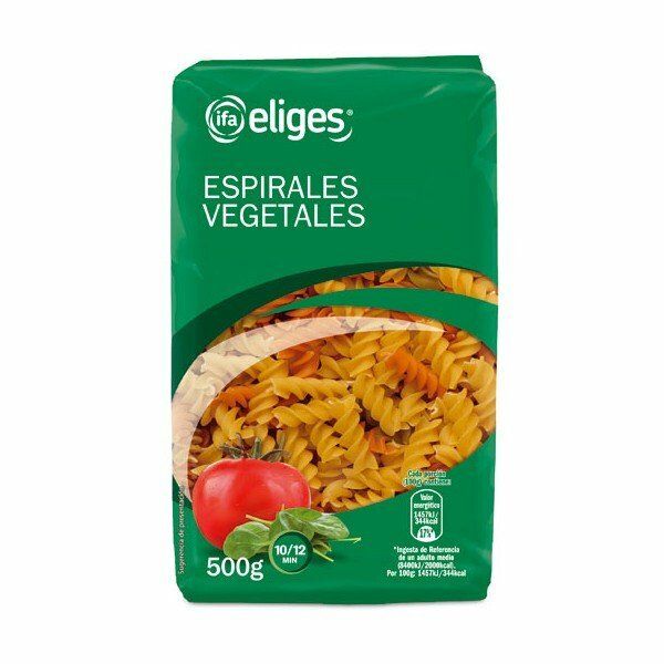 ESPIRALES IFA-ELIGES 500 GR. VEGETA