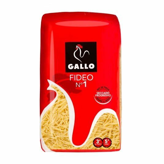 FIDEOS GALLO 250 GRS. N� 1