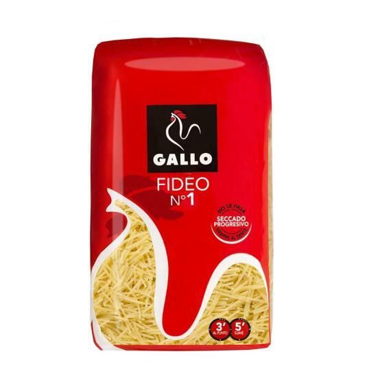 FIDEOS GALLO 450 GRS. N� 1