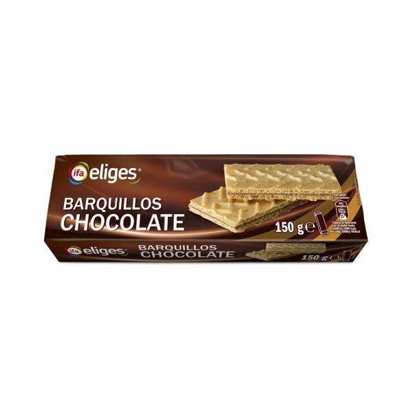 GALLETA IFA-ELIGES 150 BARQ. CHOCOL