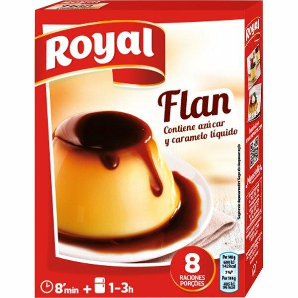 FLAN ROYAL DOBLE C/CAR.LIQ. 186 GR.