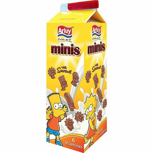 GALLETA ARLUY 275 MINIS SIMPSON