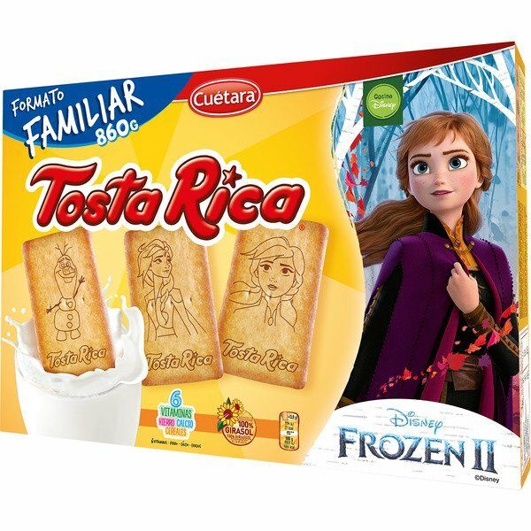 GALLETA CUETARA 860 TOSTA RICA