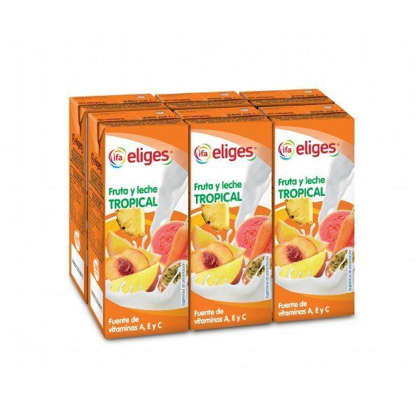 FRUTA+LECHE IFA-ELIGES 6X200 TROPIC