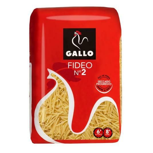 FIDEOS GALLO 450 GRS. N� 2