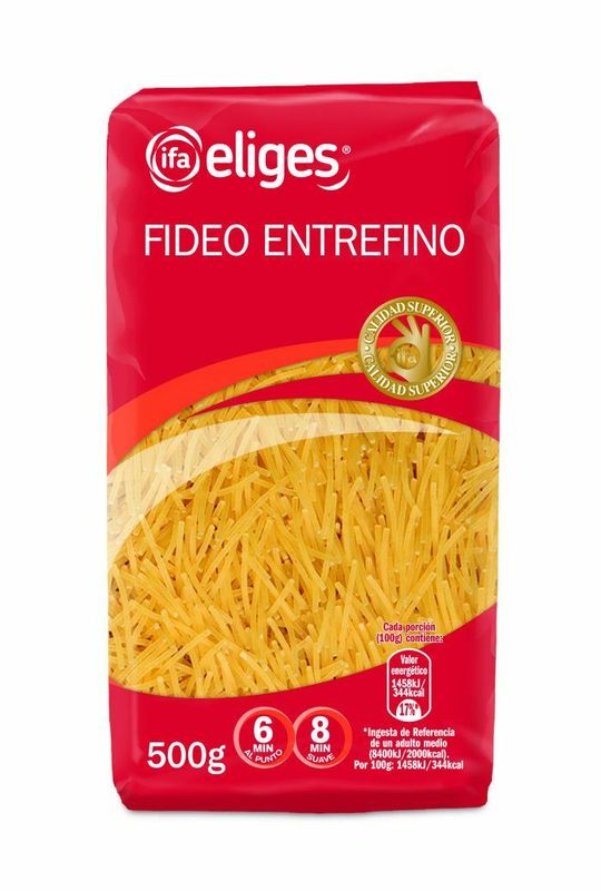 FIDEOS IFA-ELIGES 500 GR. N� 2