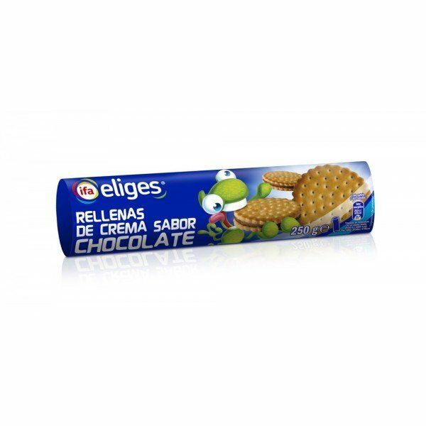 GALLETA IFA-ELIGES 250 R/CHOCOLATE