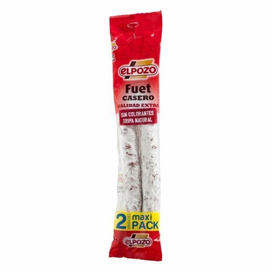 FUET CASERO EL POZO 2X150 GR.