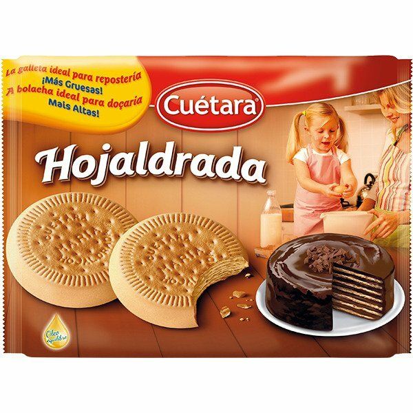 GALLETA CUETARA 4X150 GR. HOJALDRA
