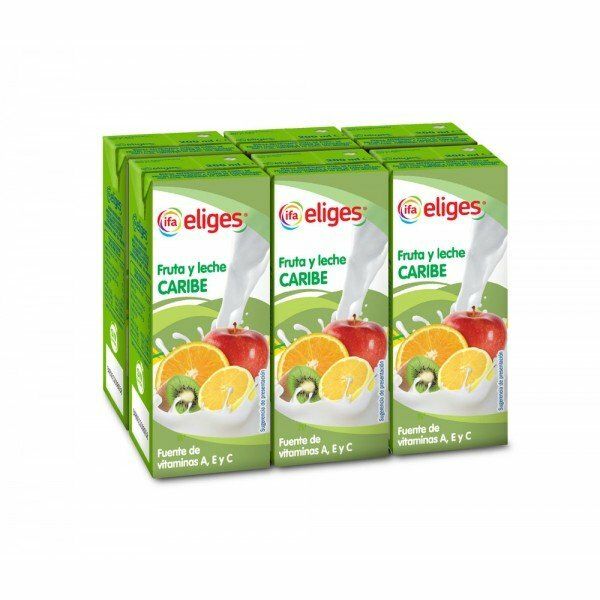 FRUTA+LECHE IFA-ELIGES 6X200 CARIBE