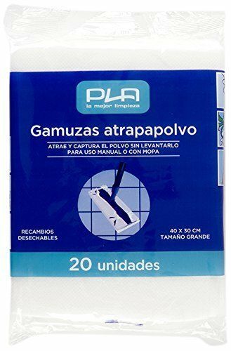 GAMUZA PLA 40X30 ATRAPAPOLVO 20 U.