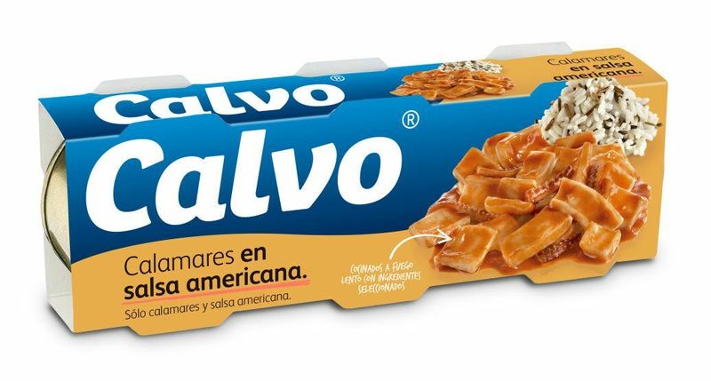 CALAMARES CALVO RO-80 P/3 SALSA