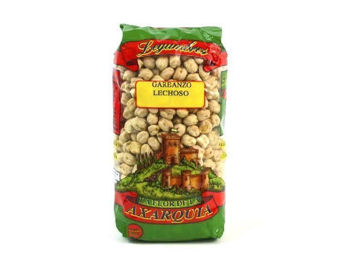GARBANZOS AXARQUIA 500 GRS. LECHOSO