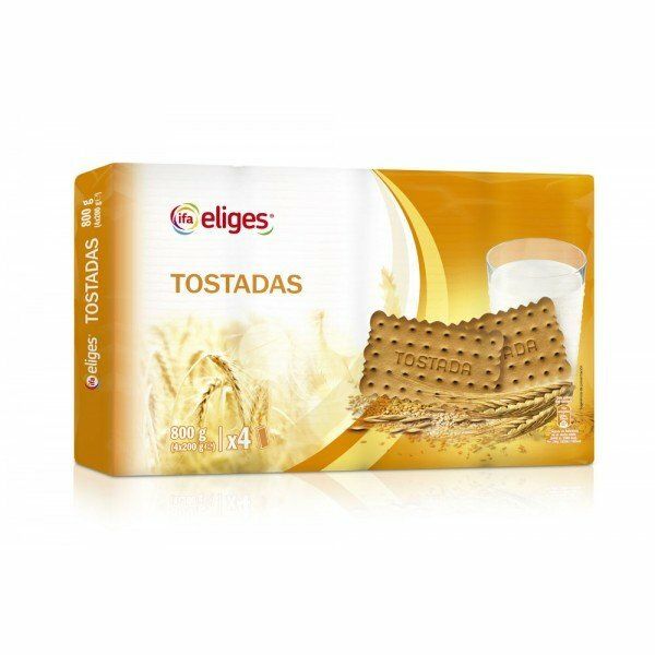 GALLETA IFA-ELIGES 4X200 TOSTADA