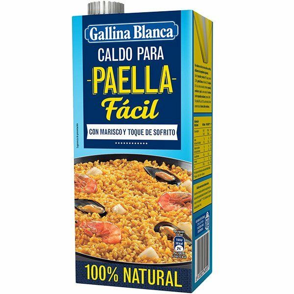CALDO G.BLANCA 1 L. PAELLA CASERO