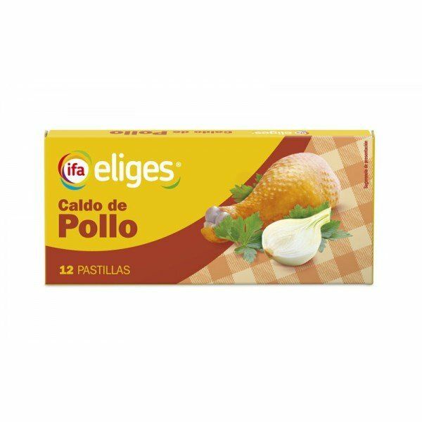 CALDO IFA-ELIGES POLLO 12 PASTILLAS