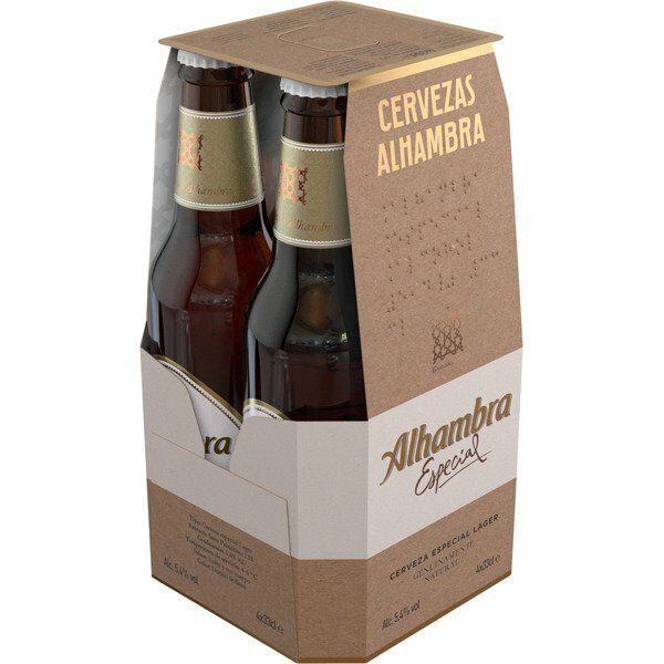CERVEZA ALHAMBRA 33 CL. P/4 U.