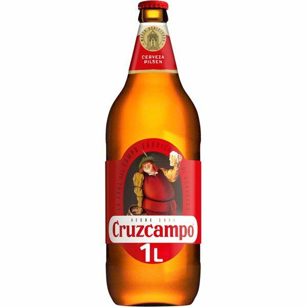CERVEZA CRUZCAMPO 1 LT.