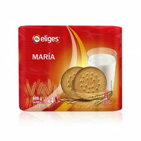 GALLETA IFA-ELIGES 4X200 GR. MARIA