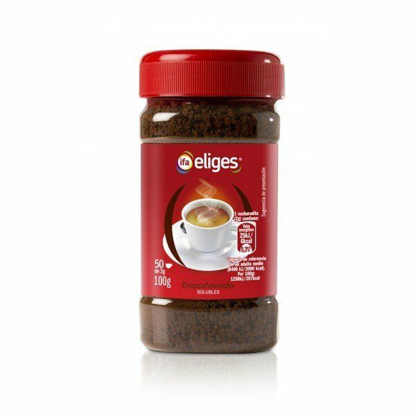 CAFE SOLUBLE IFA-ELIGES 100 DESCAF.