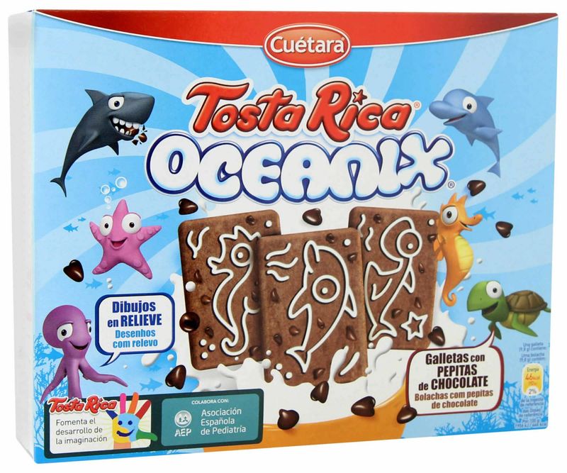 GALLETA CUETARA 480 GR. TOSTA RICA