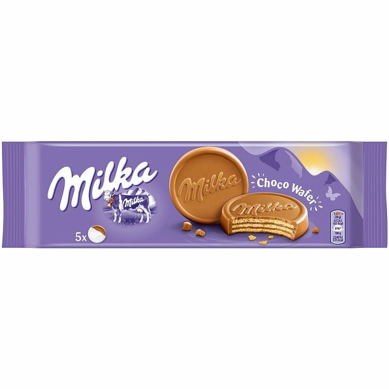 GALLETA MILKA WAFER CHTE/LECHE 180