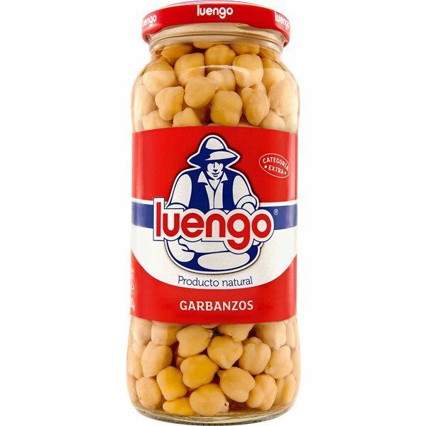 GARBANZOS LUENGO 570 GRS. COCIDOS