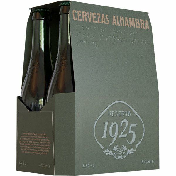 CERVEZA ALHAMBRA P/6X33 CL. 1925