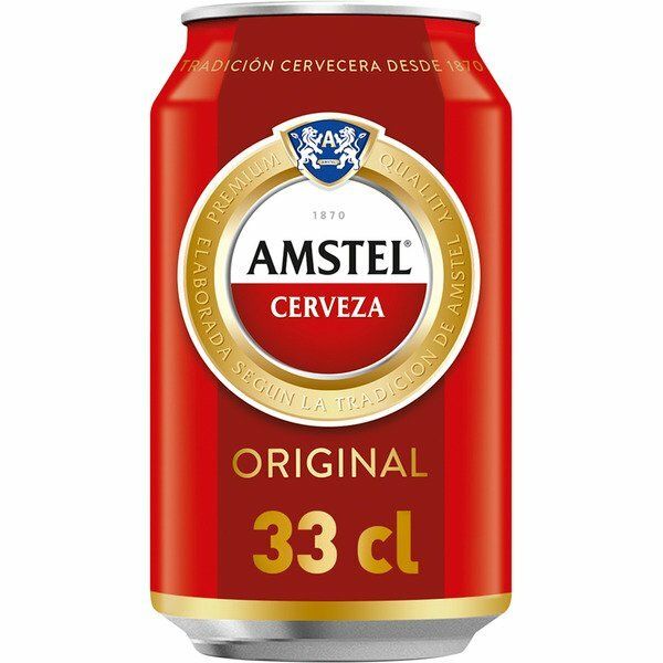 CERVEZA AMSTEL L/33 CL.