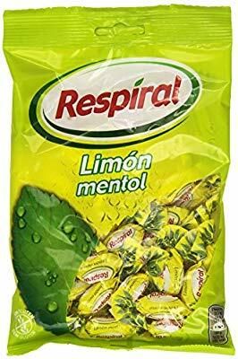 CARAMELO RESPIRAL 150 GR. LIMON MEN
