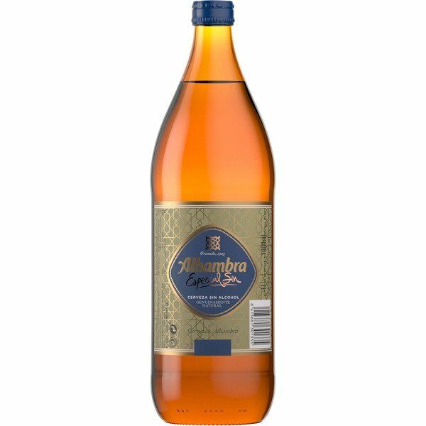 CERVEZA ALHAMBRA 1 LT. S/ALCOHOL