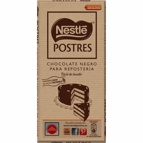CHOCOLATE NESTLE 200 GR. FUNDIR