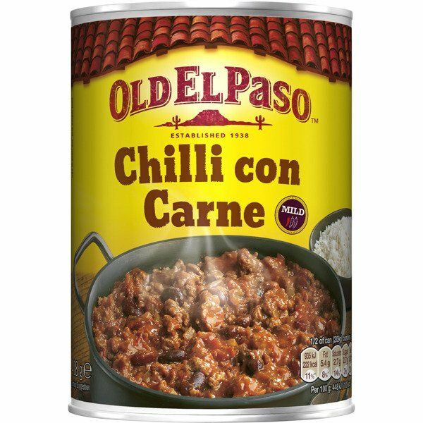 CHILI C/CARNE OLD EL PASO L/418 GR.