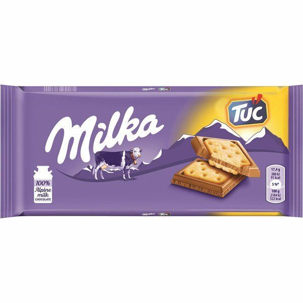 CHTE. MILKA  87 GR. TUC