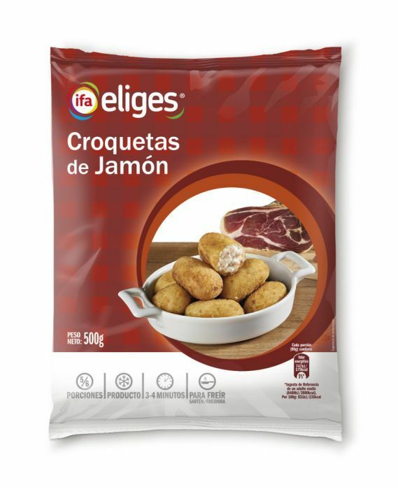 CROQUETAS IFA-ELIGES B/500 GR.JAMON