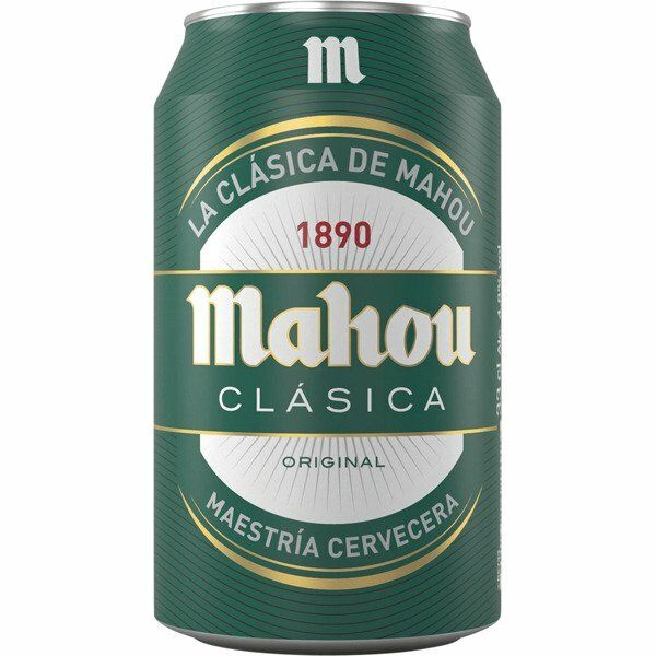 CERVEZA MAHOU CLASICA L/33 CL.