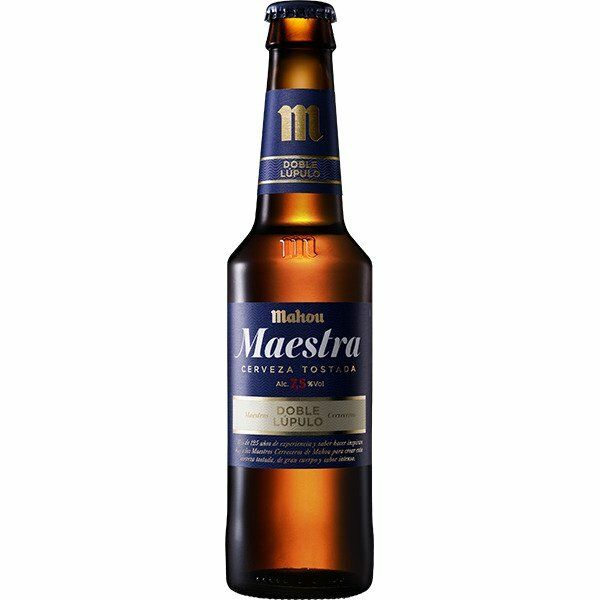 CERVEZA MAHOU MAESTRA BOT.33 CL.