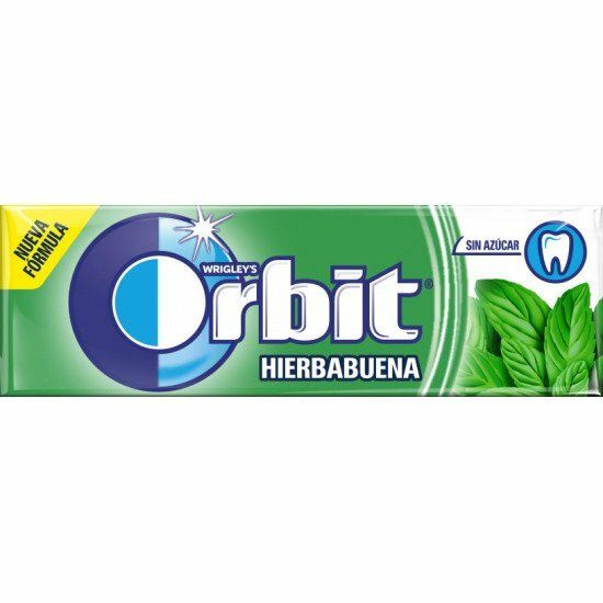 CHICLE ORBIT GRAGEA ESTUCHE 30 U. H