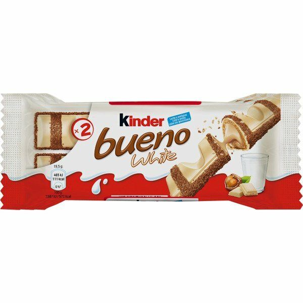 CHOCOLATINA KINDER BUENO 43 WHITE